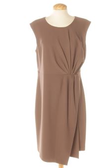 Vestido casual 44 Caramelo