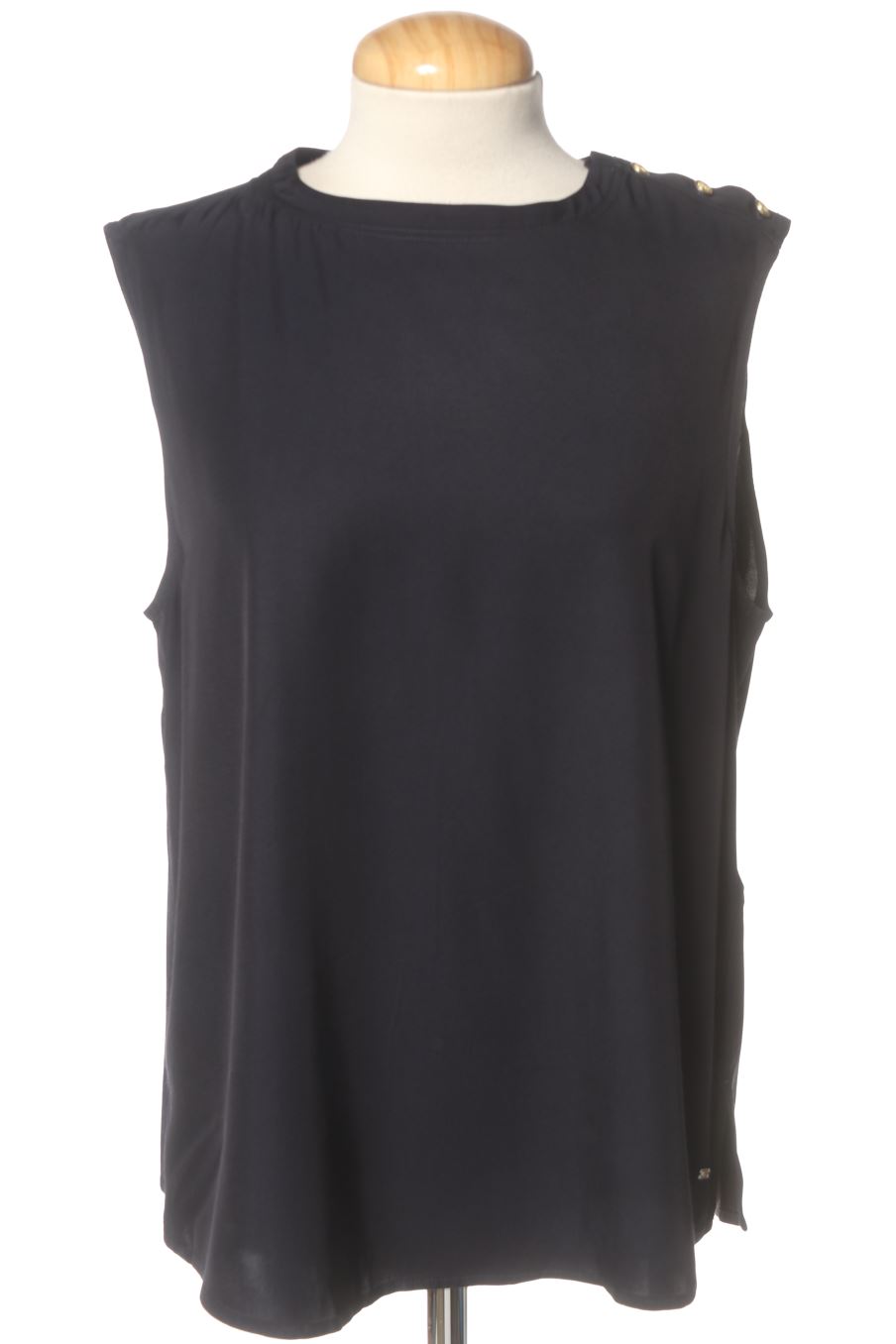 Top Tommy Hilfiger de la taille 40, de couleur bleu marine