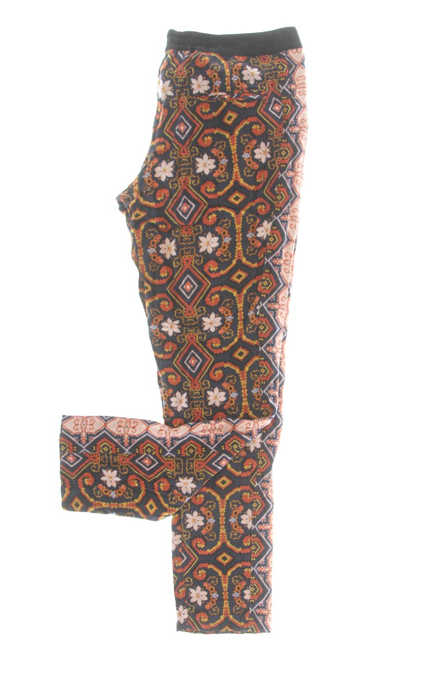 Pantalon Casual Naf Naf de la taille 40, de couleur fleurs