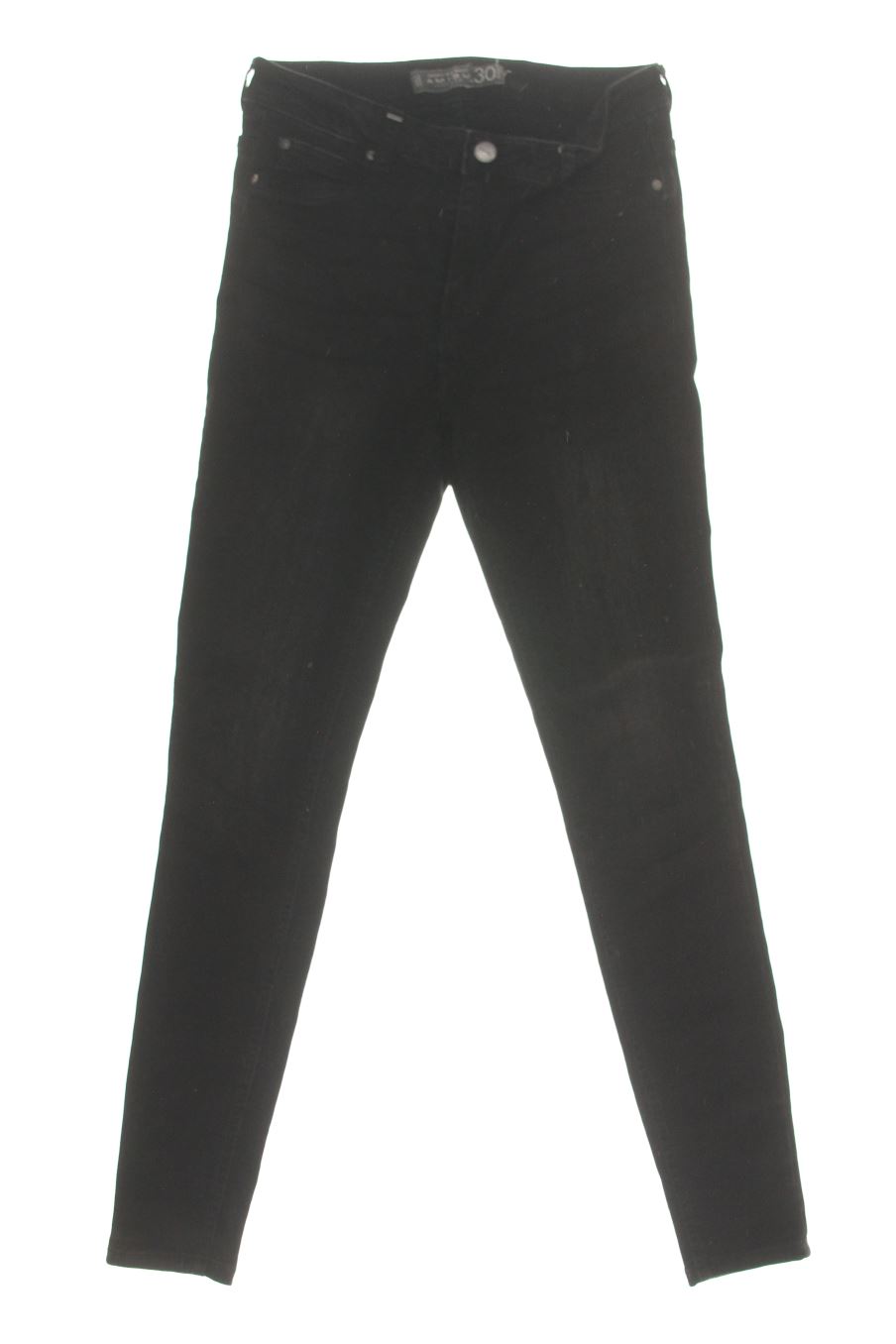 Vaqueros de Amisu de la talla 40, de color negro de ropa vaquera