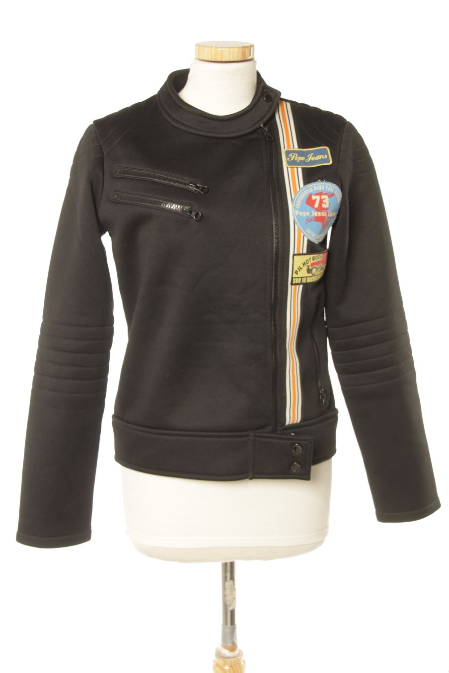 Blouson Pepe Jeans de la taille L, de couleur noir