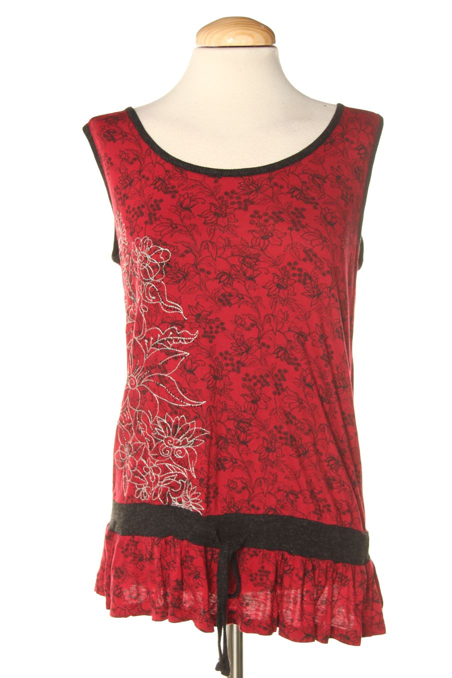 Camiseta sin mangas de Koroshi de la talla M, de color estampado