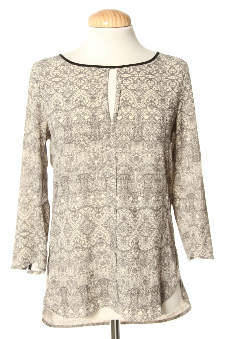 Langärmelige Bluse von Esprit Größe 36, Farbe Aufdruck, für