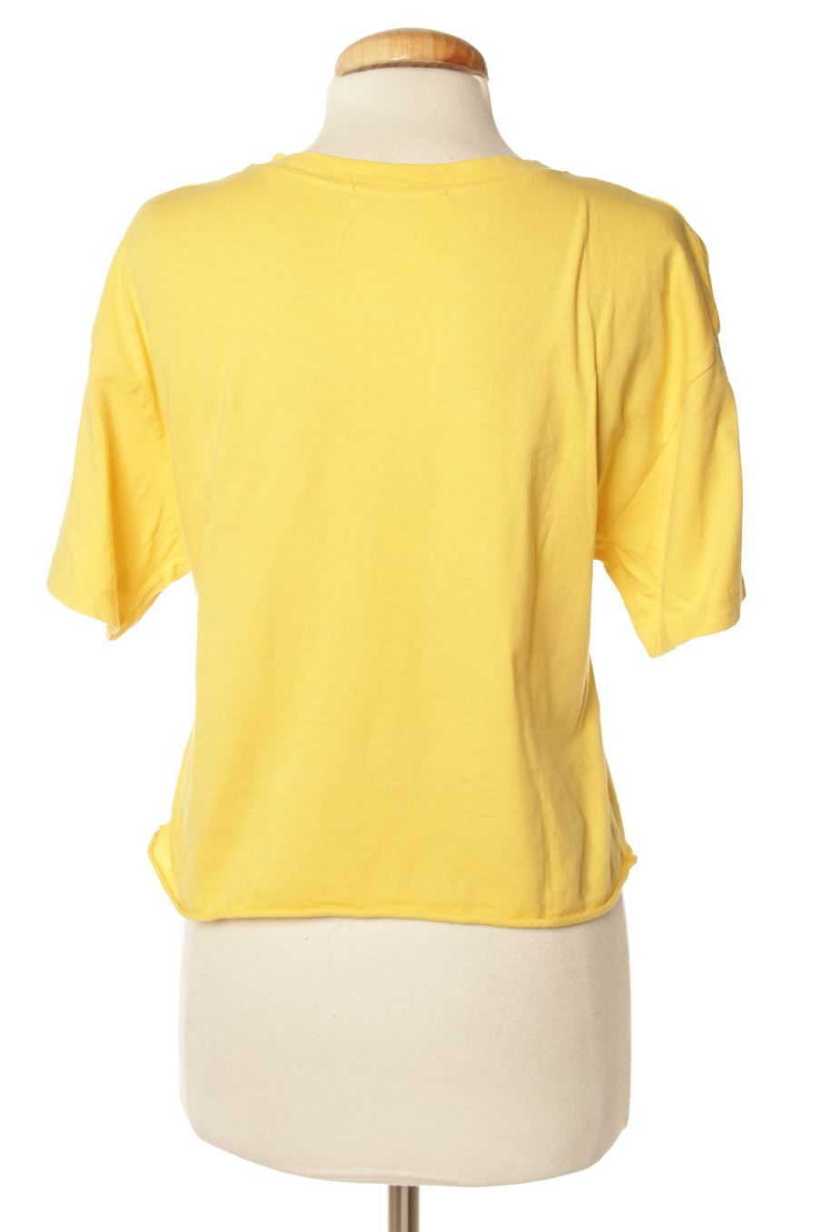 Camiseta de Pull & Bear de la talla S, de color amarillo