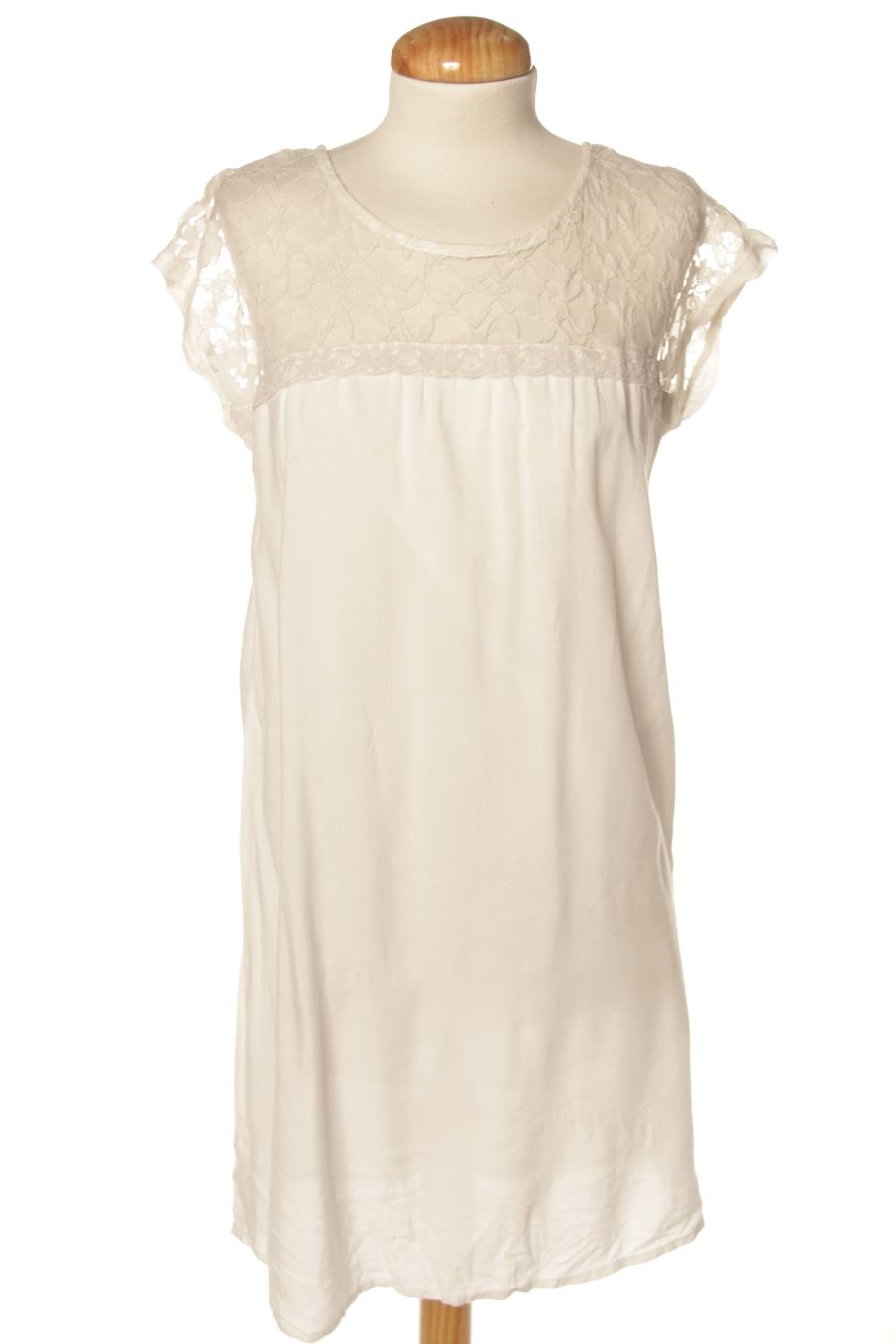 Robe casual La redoute de la taille 34, de couleur blanc