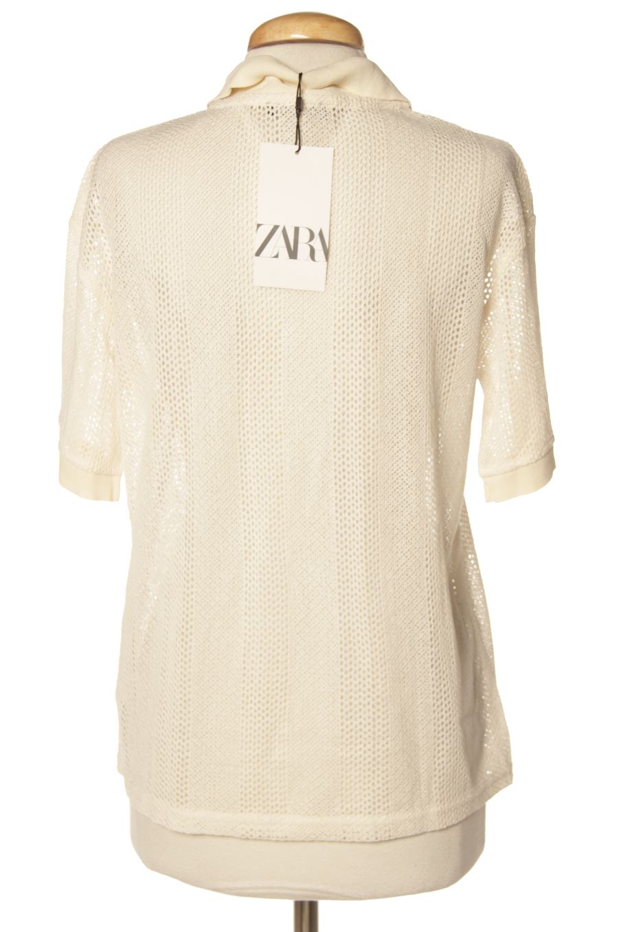 Pull Zara de la taille S, de couleur beige