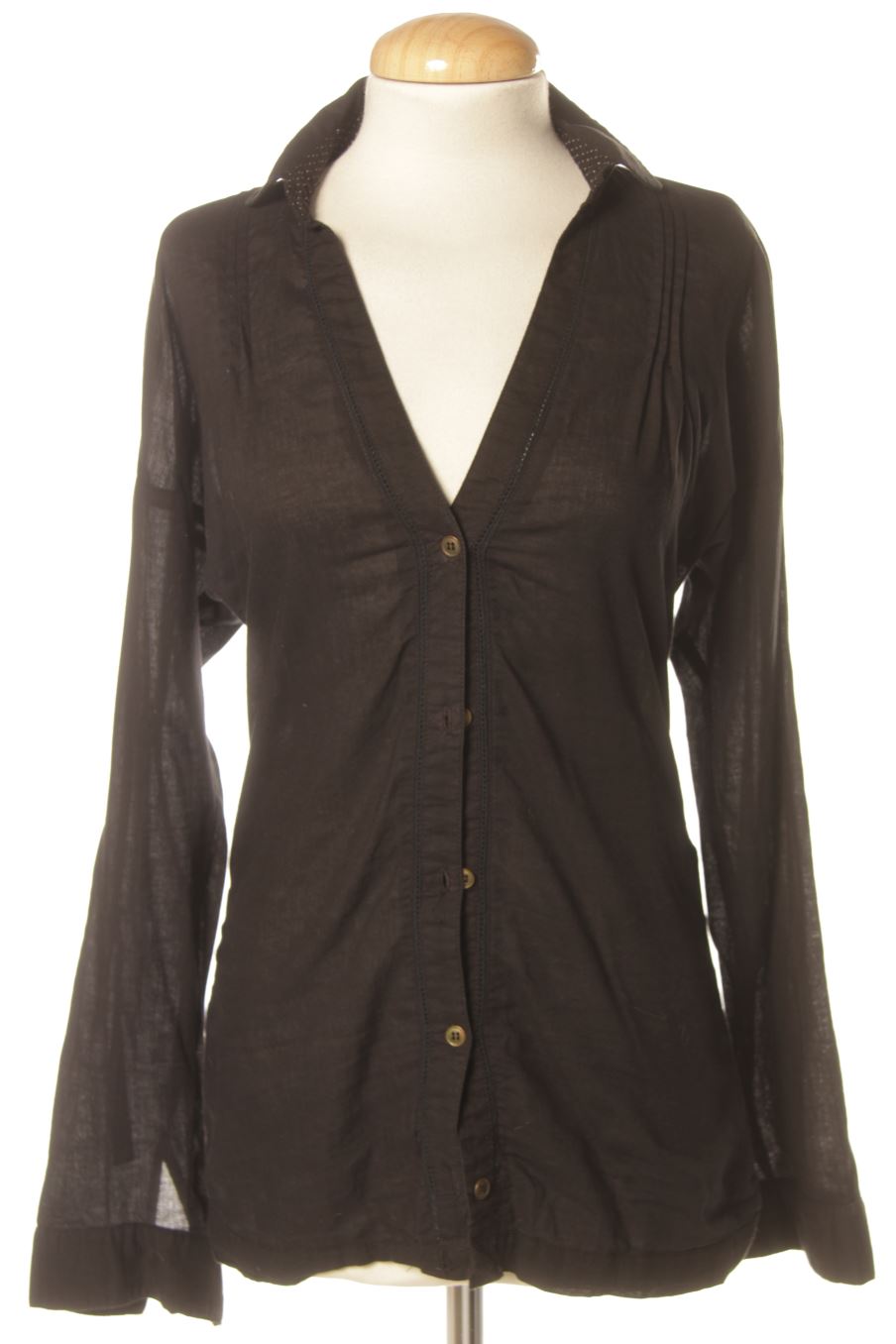 Camisa de Bershka de la talla M, de color negro