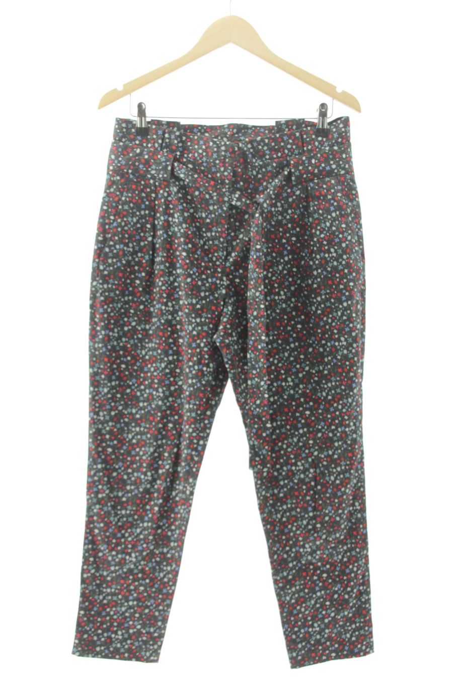 Pantalon Zara de la taille M, de couleur fleurs