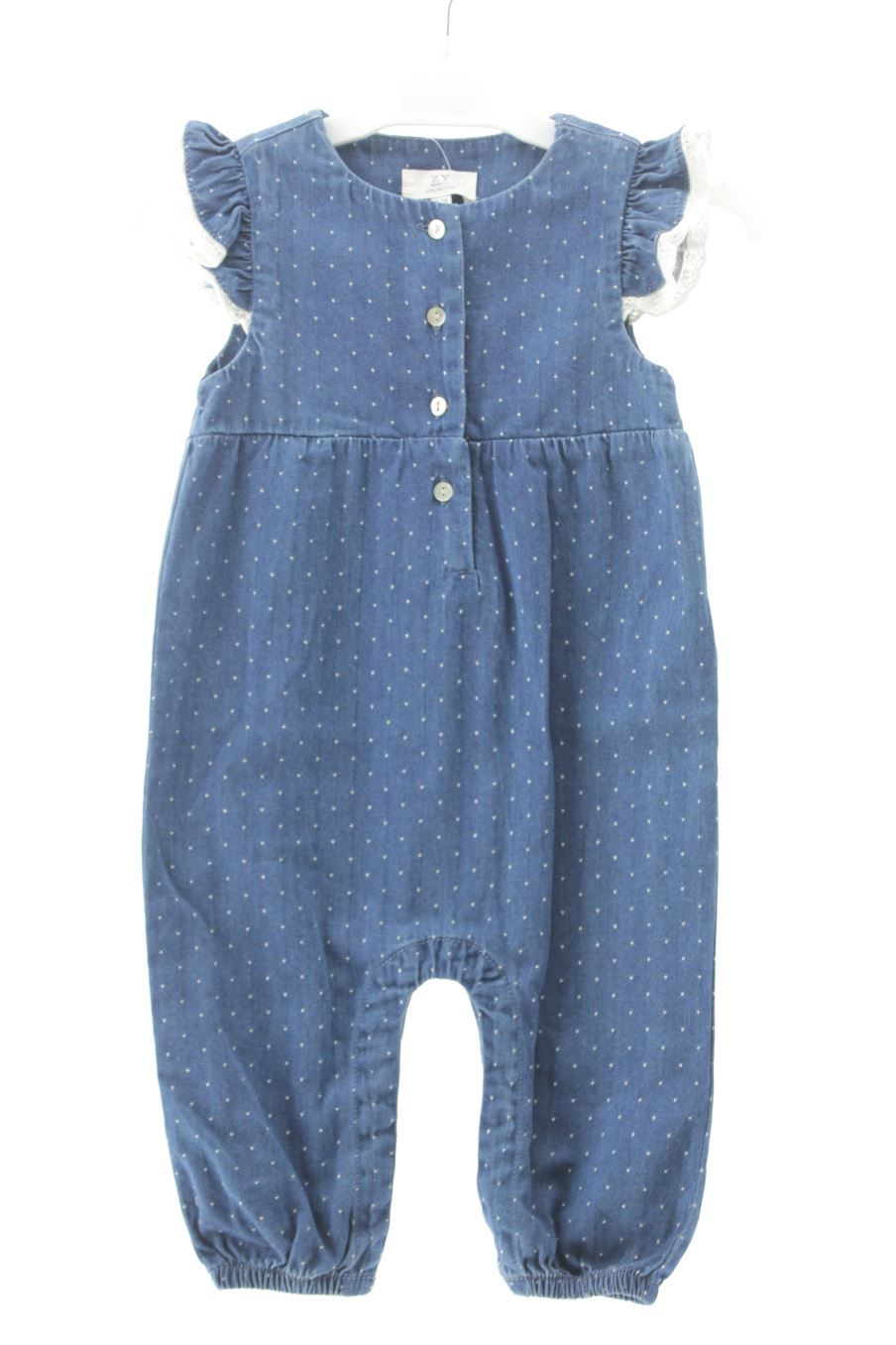 Combi ZY Baby de la taille 6 mois de denim avec une étiquette