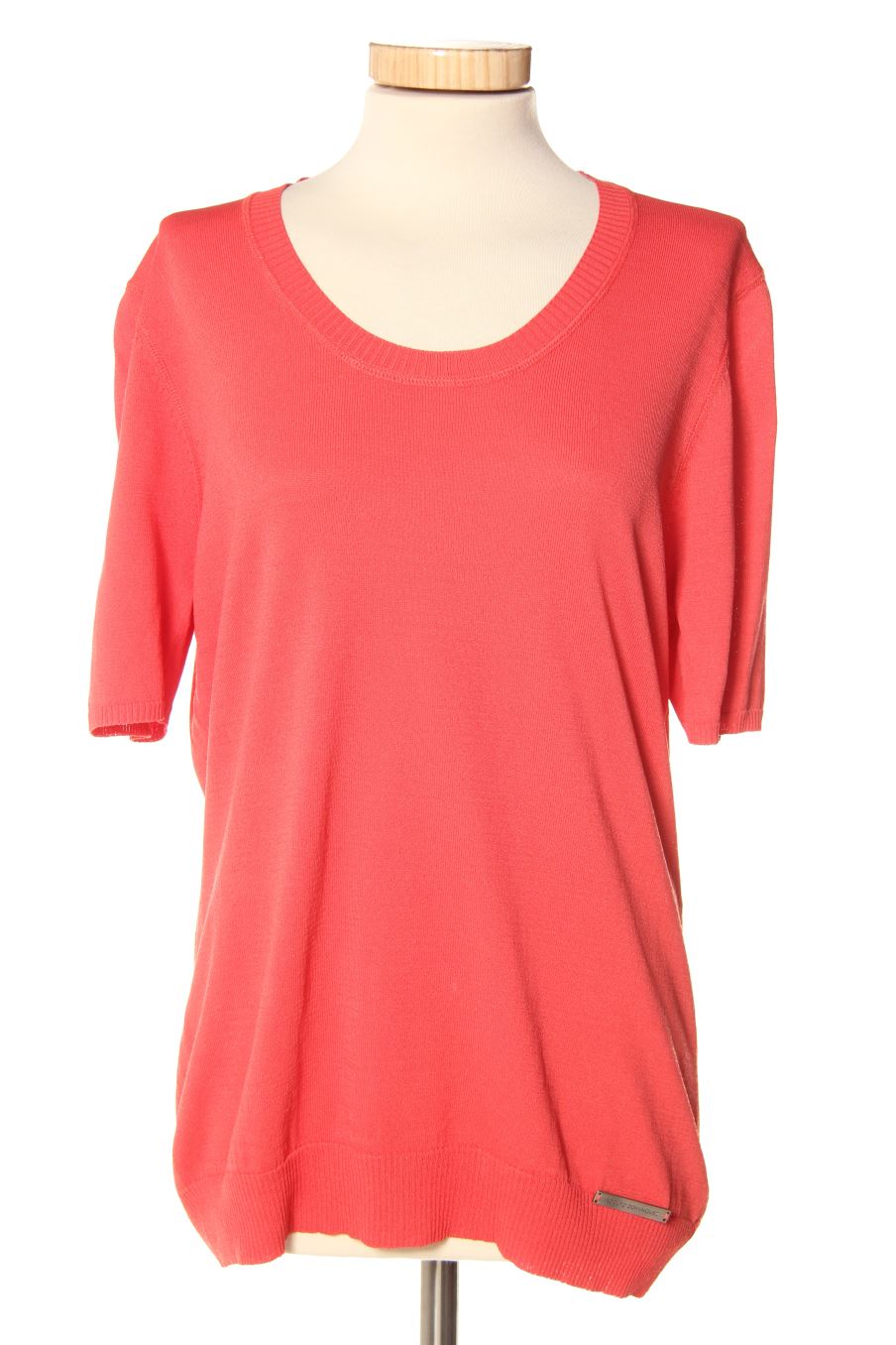 Pull Adolfo Dominguez de la taille L, de couleur corail