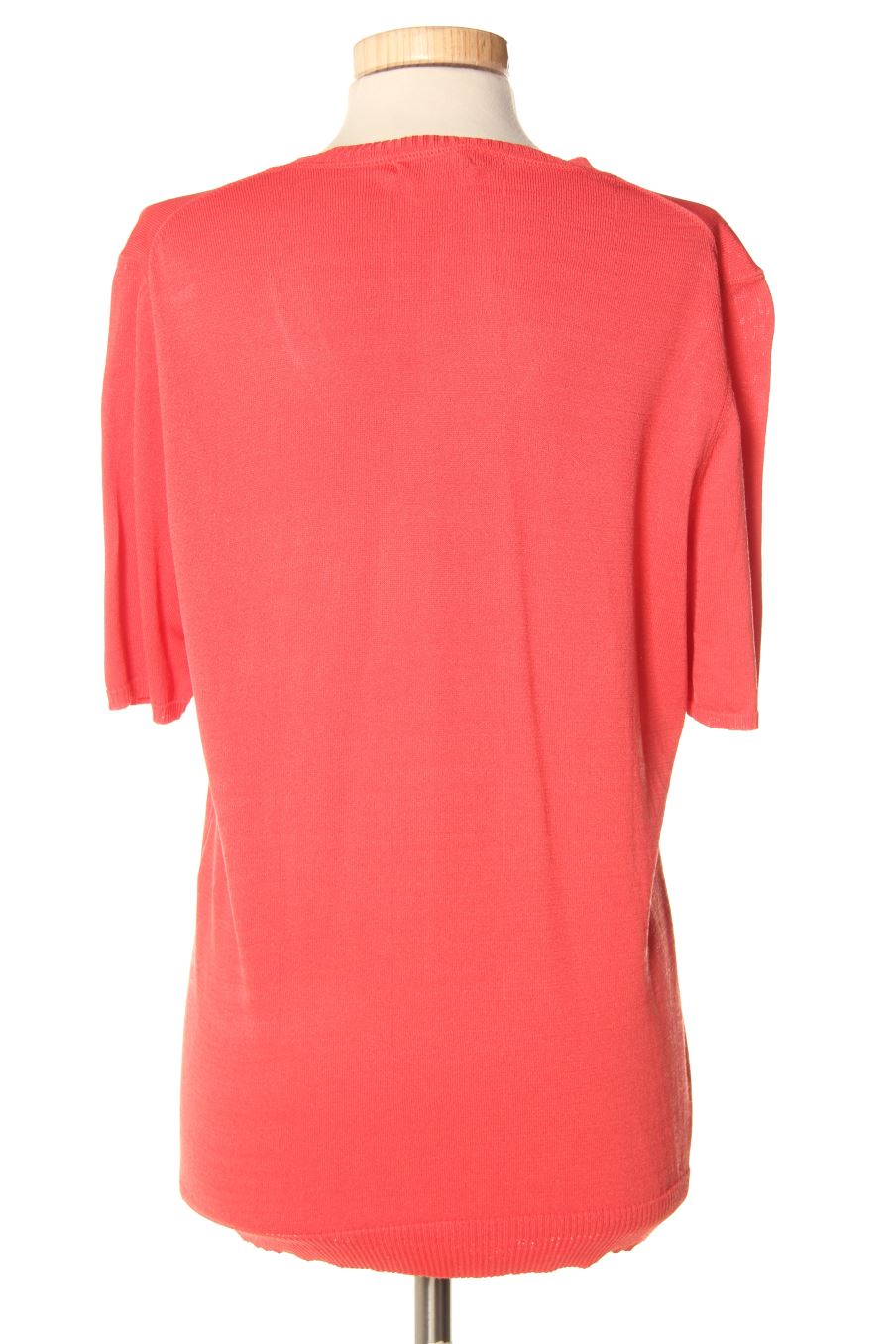 Pull Adolfo Dominguez de la taille L, de couleur corail