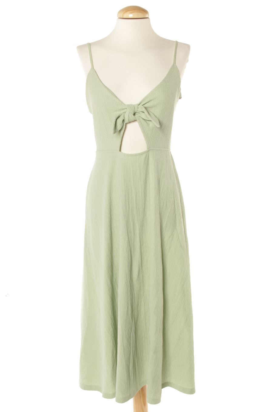 Robe casual H&M de la taille M, de couleur vert