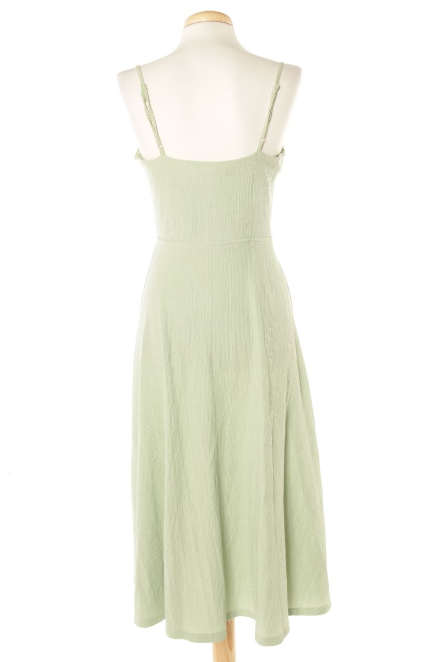 Robe casual H&M de la taille M, de couleur vert