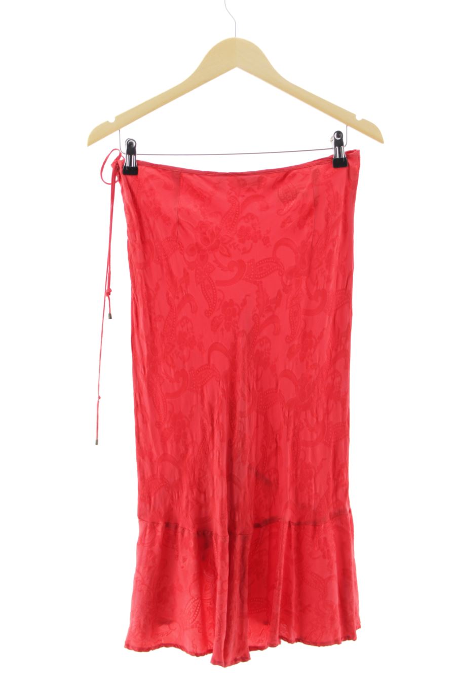 Faldas de Mng de la talla 40, de color rojo