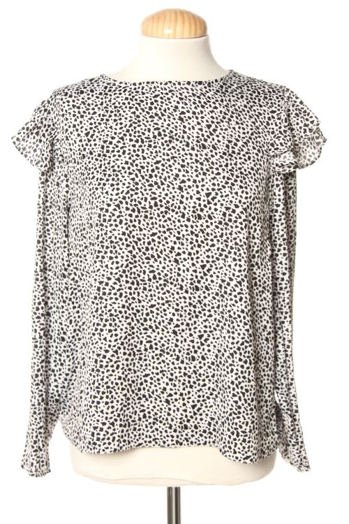 Blusa a maniche lunghe