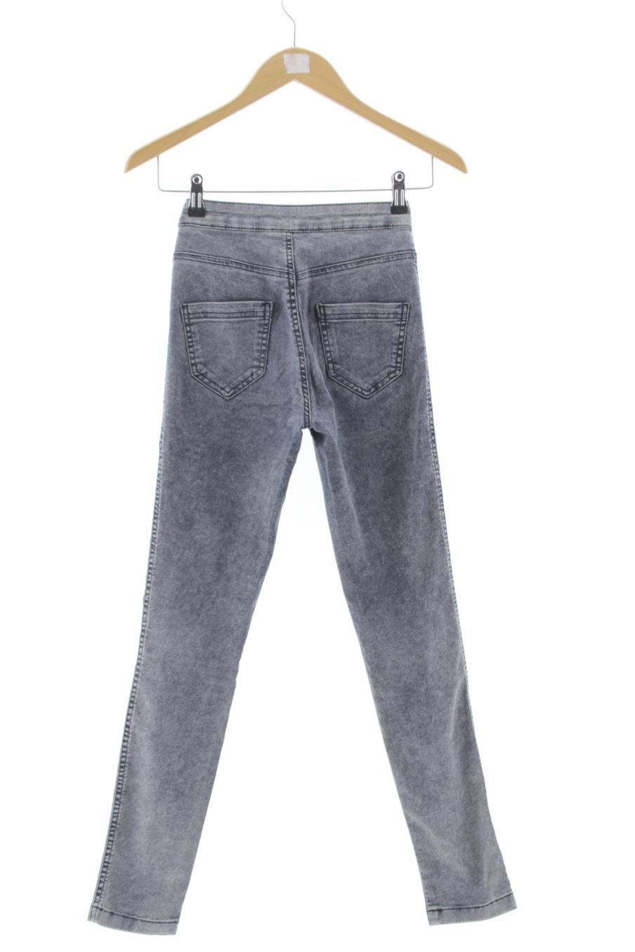 Jeans Calzedonia de la taille XS, de couleur gris de denim