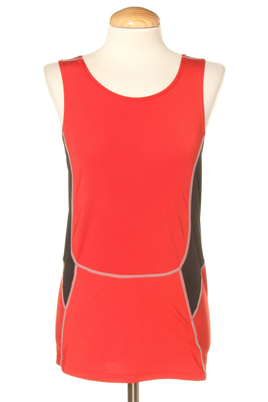 Top deportivo de PERCENTIL de la talla M, de color rojo