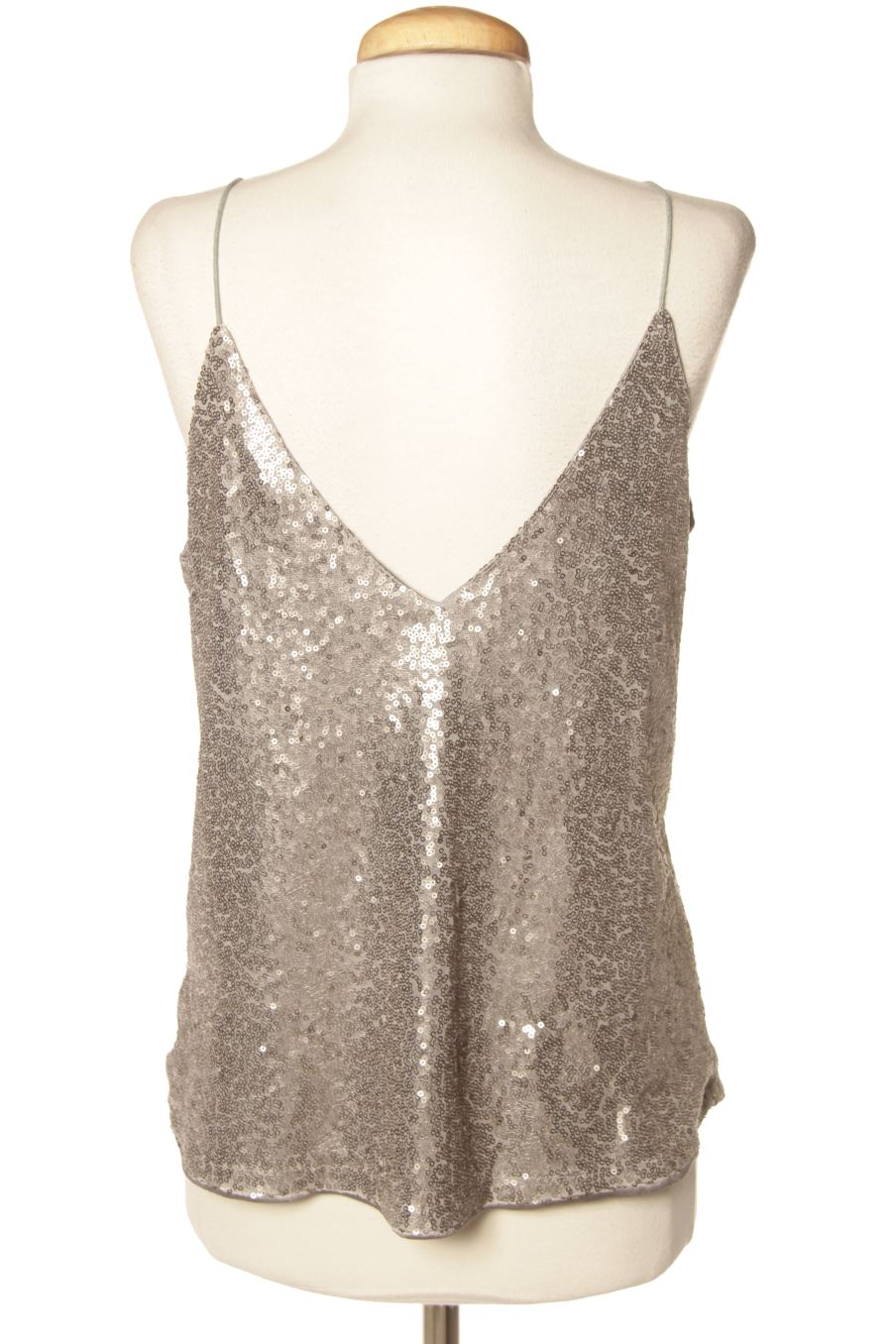 Top PERCENTIL de la taille S, de couleur gris