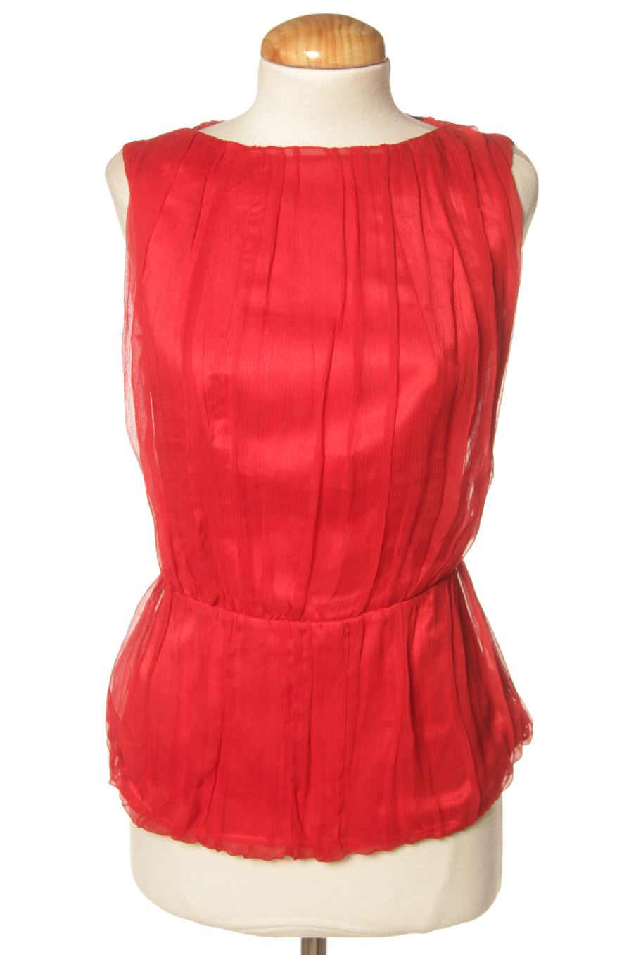 Blusa de manga corta de Love republic de la talla 42, de color rojo