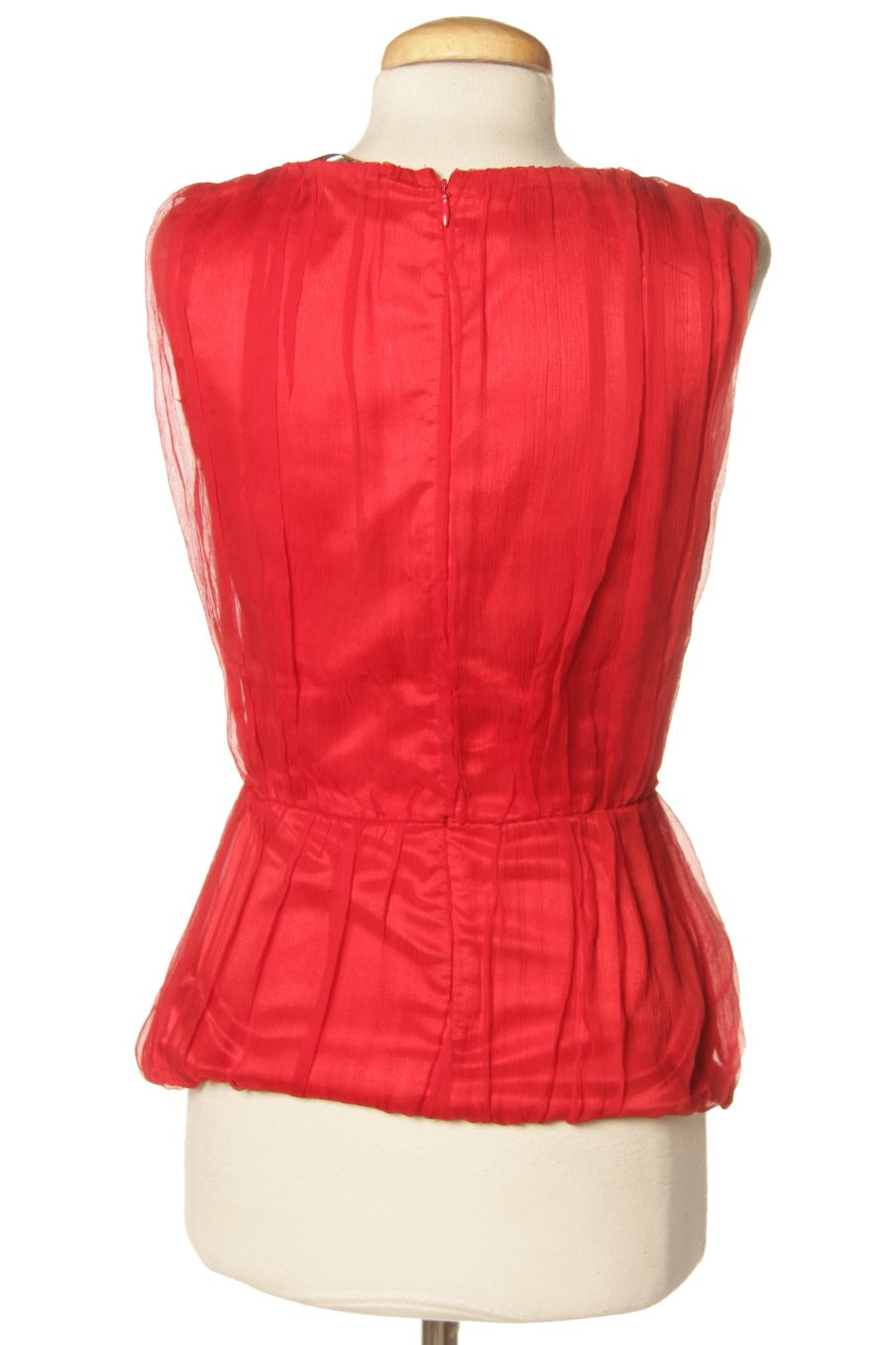 Blusa de manga corta de Love republic de la talla 42, de color rojo
