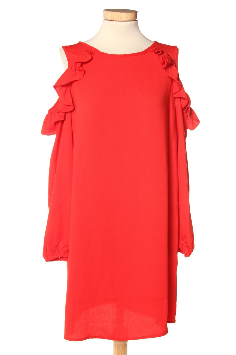 Robe casual Easy wear de la taille L, de couleur rouge