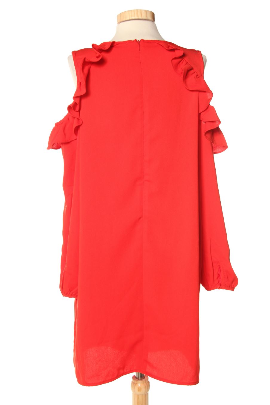 Robe casual Easy wear de la taille L, de couleur rouge