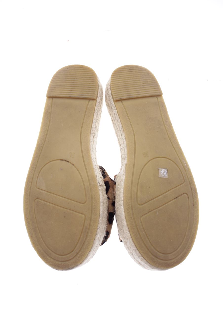 Sandalias planas de Nio Nio de la talla 36, de color animal print de