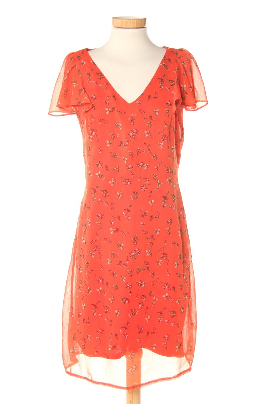 Robe casual Promod de la taille 38, de couleur rouge
