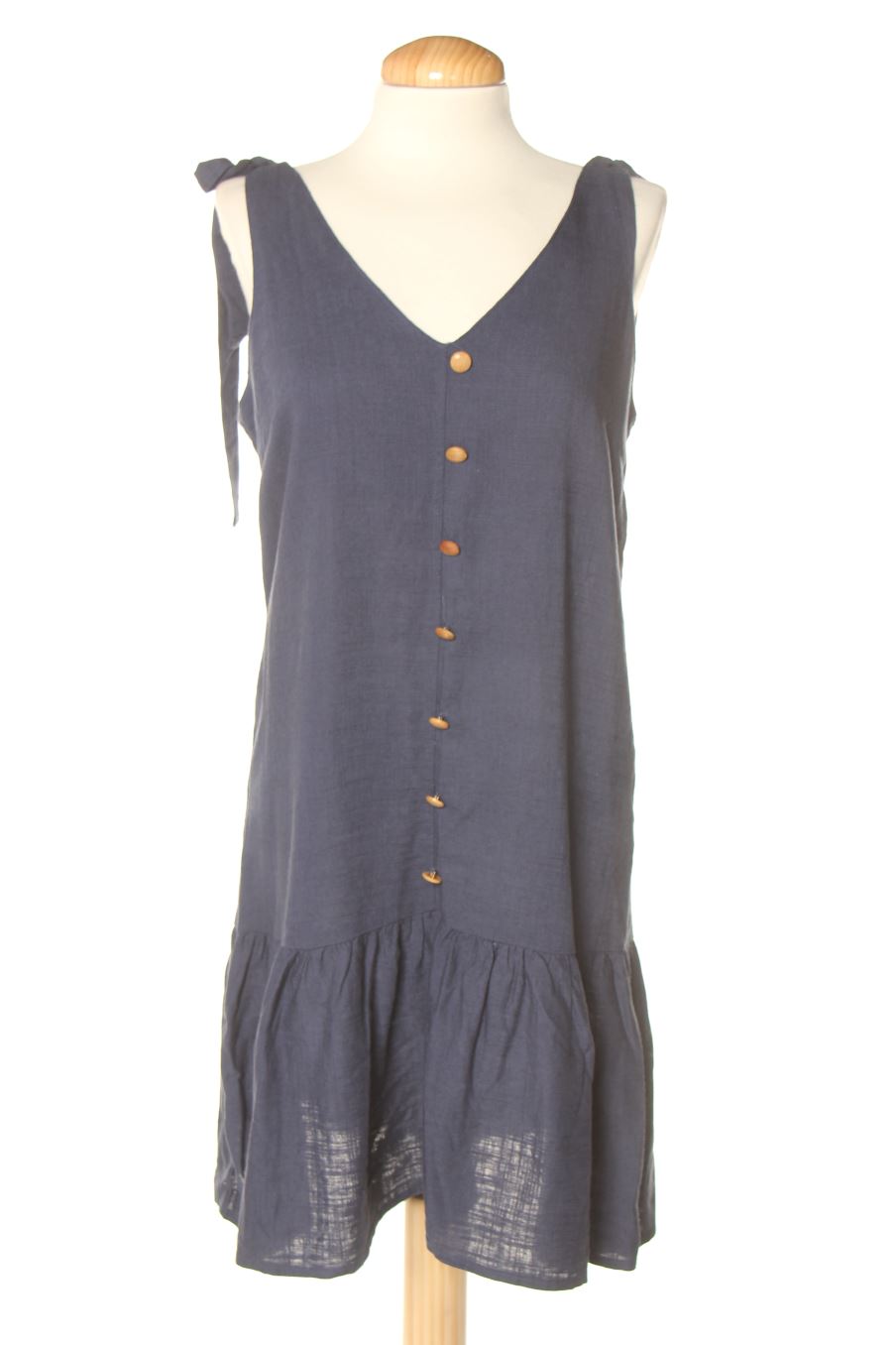 Robe casual ysabel mora de la taille S, de couleur bleu marine