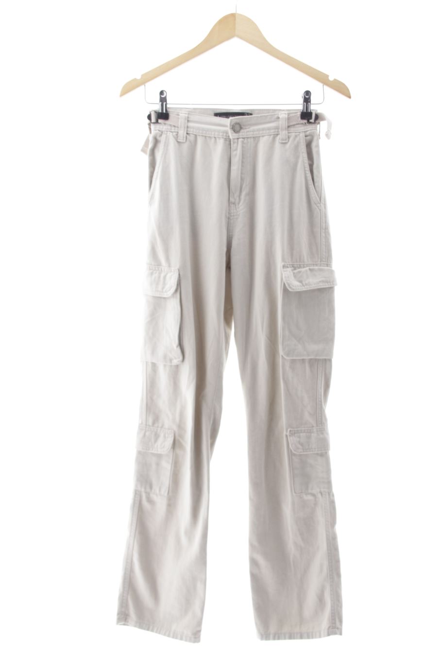 Jeans Stradivarius de la taille 32, de couleur beige de denim