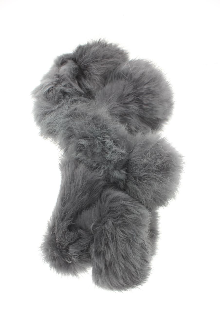 Tour de cou PERCENTIL de la taille Taille unique, de couleur gris de fourrure