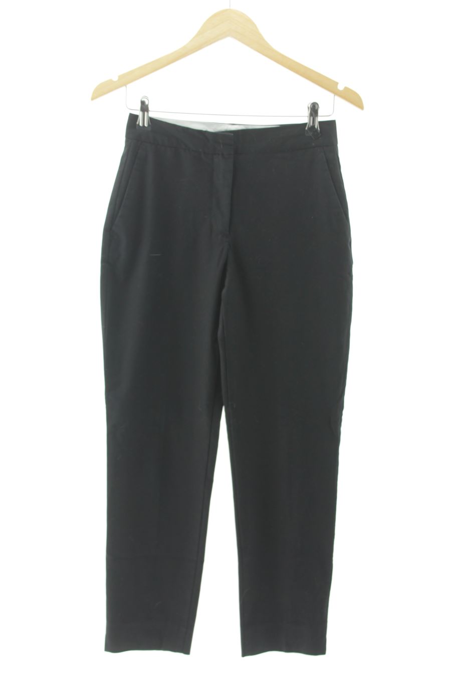 Pantalon Zara de la taille 34, de couleur noir