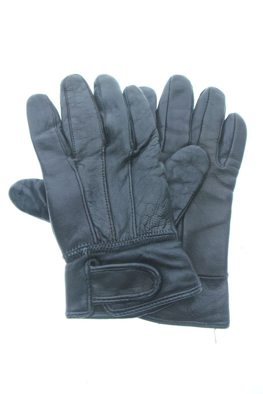 Gants PERCENTIL de la taille Taille unique, de couleur noir de cuir et daim