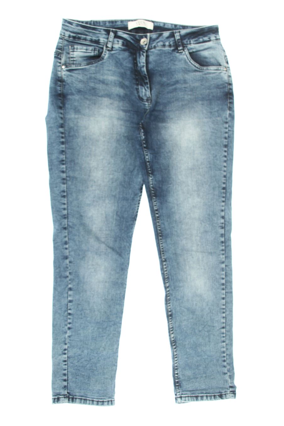 Jeans von Cecil Größe 40, Farbe Blau, aus Jeanskleidung für