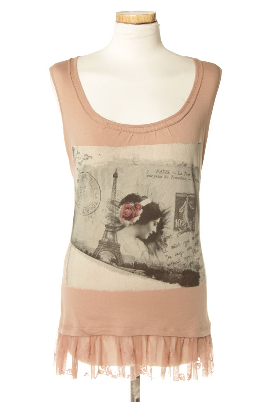 Top Fórmula Joven de la taille 40, de couleur bordeaux