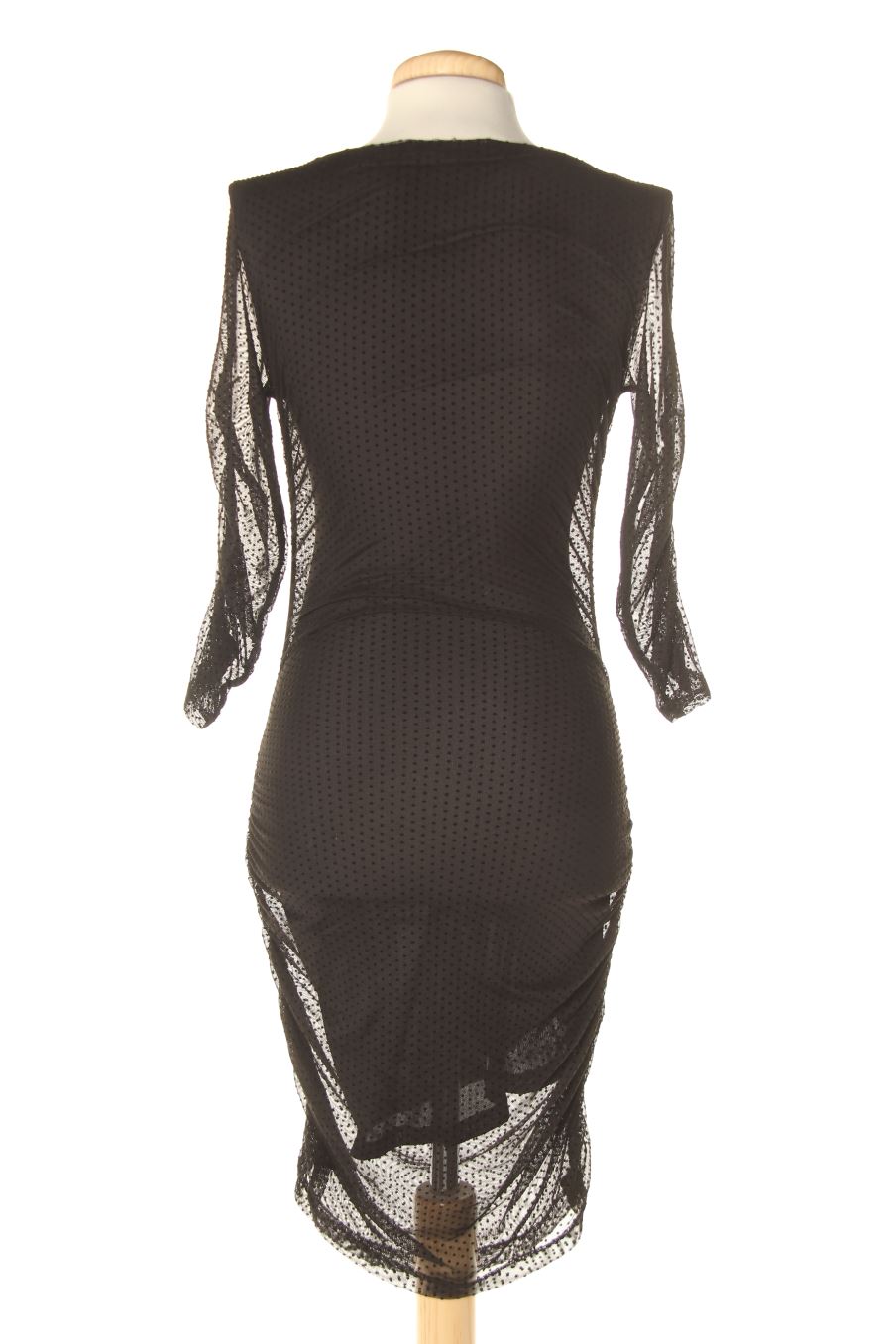 Robe casual Stradivarius de la taille S, de couleur noir