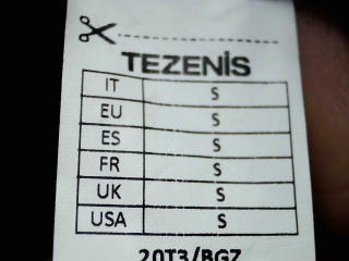 Pantalon Casual Tezenis de la taille S, de couleur gris