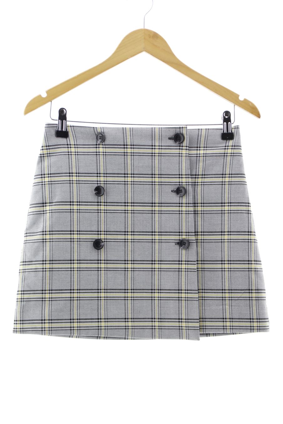 Aufwändiger Rock von H&M Größe 36, Farbe Kariert, für