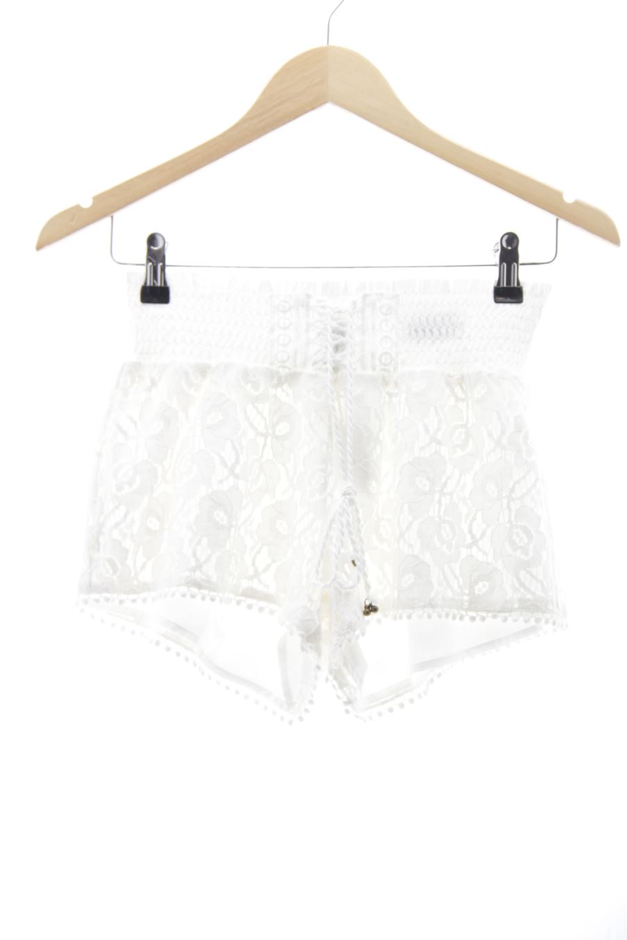 Pantalón corto de Undiz de la talla XS, de color blanco