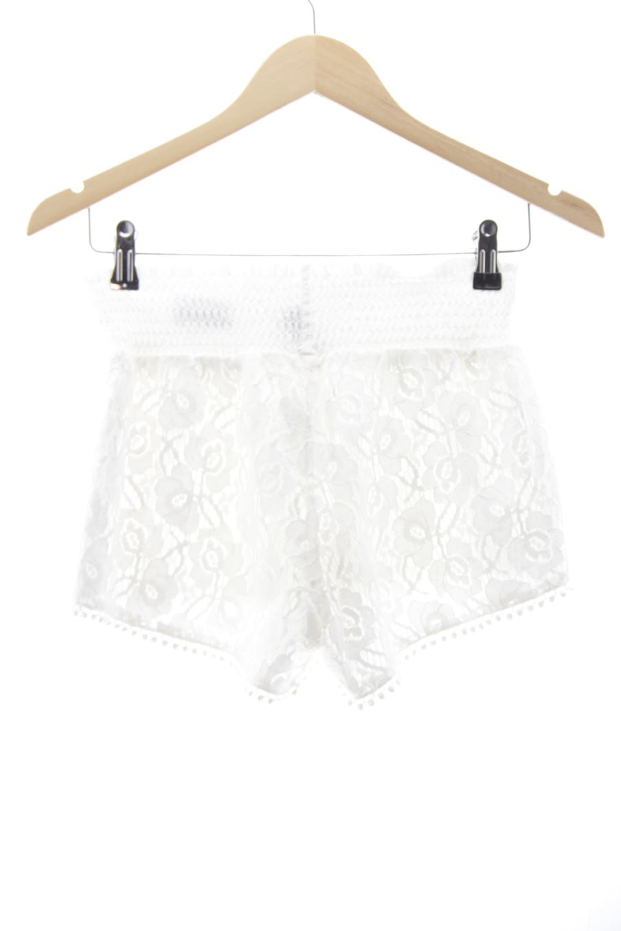 Pantalón corto de Undiz de la talla XS, de color blanco