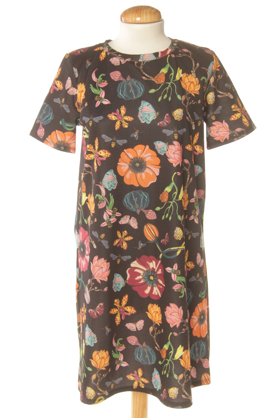 Robe casual Zara de la taille S, de couleur imprimés