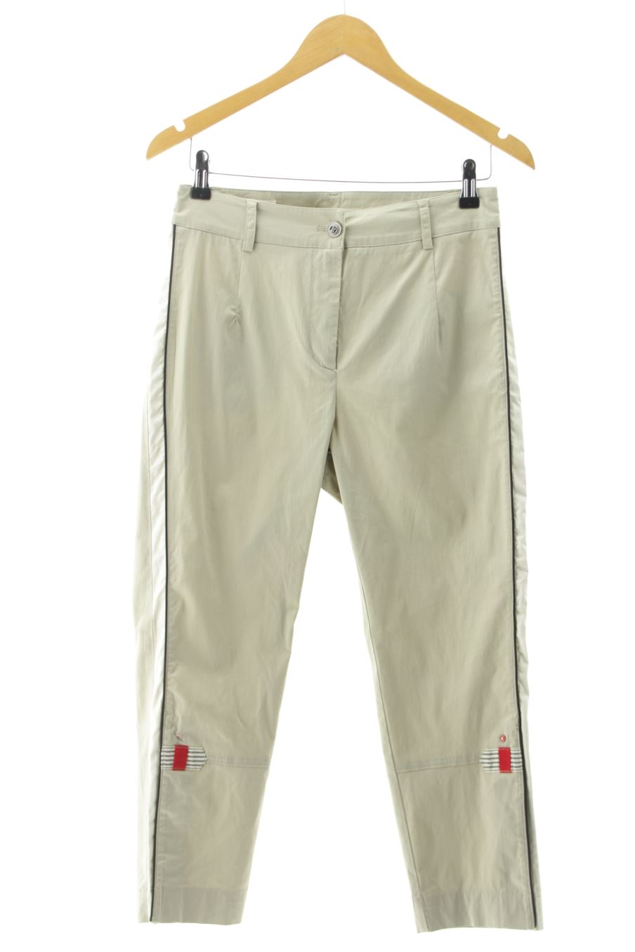 Pantalon Poupée Chic de la taille 40, de couleur beige