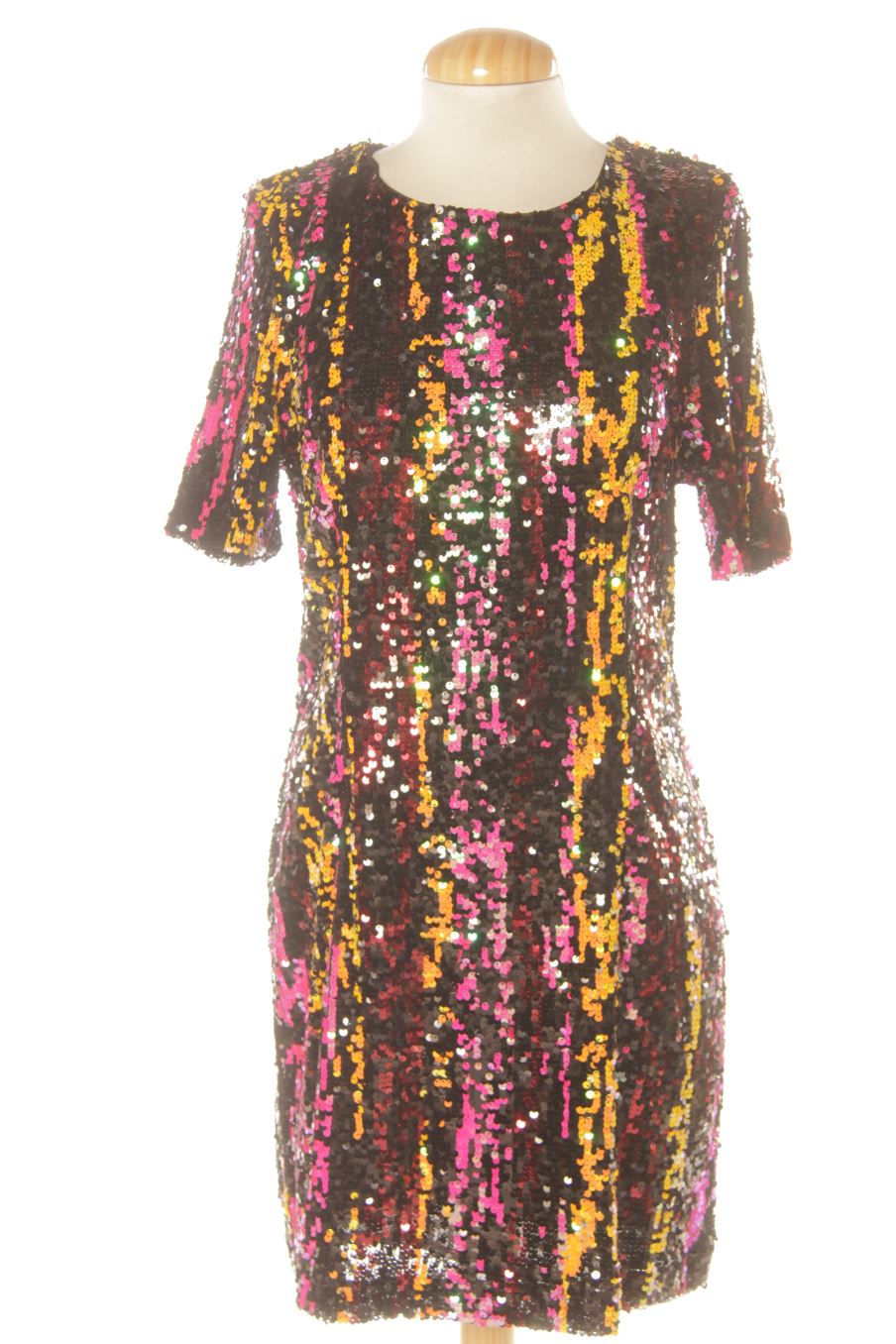 Aufwändiges Kleid von Desigual Größe M, Farbe Aufdruck, für