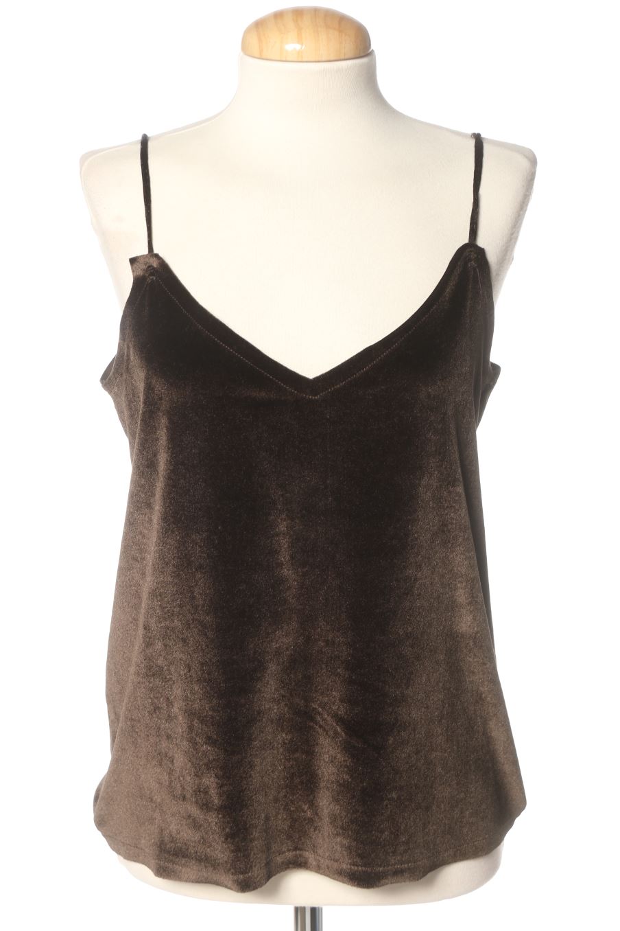 Top de Pull & Bear de la talla M, de color marrone