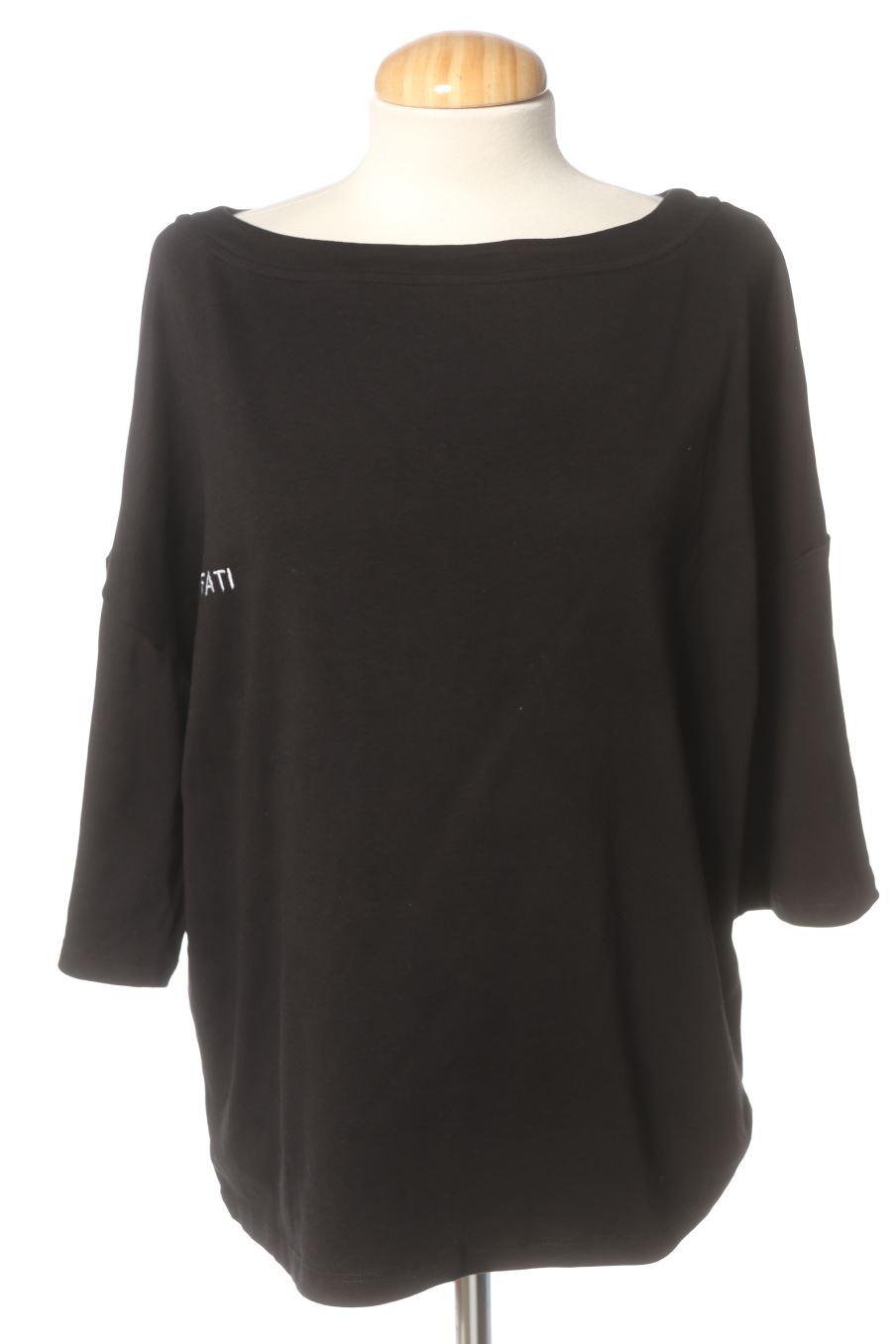 T-shirt Caroll de la taille S, de couleur noir