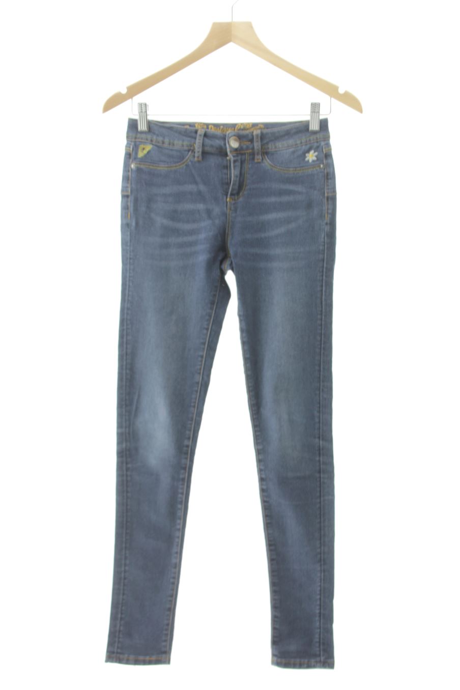 Jeans Desigual de la taille 34, de couleur bleu de denim