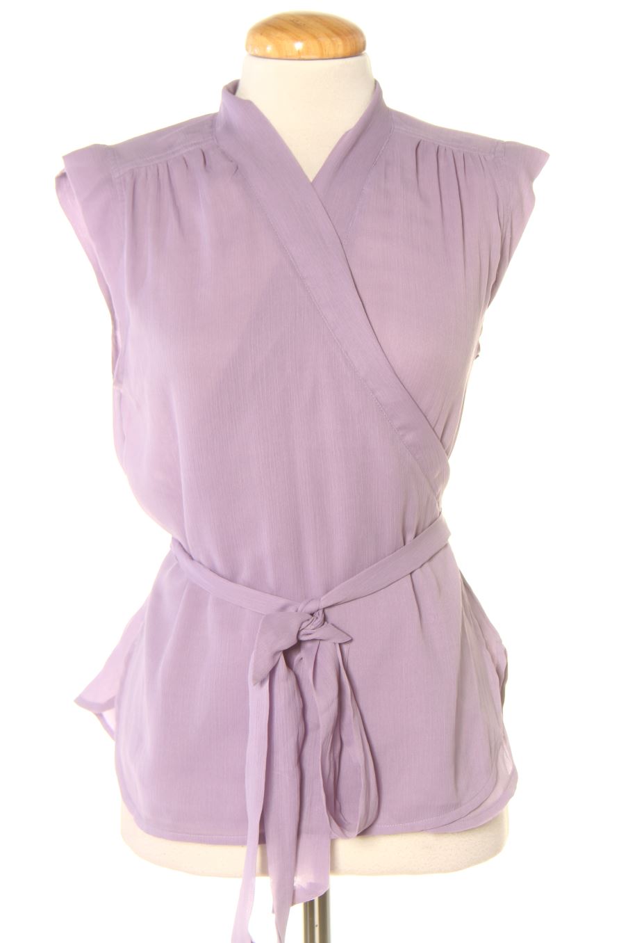 Blouse à manches courtes SUITEBLANCO de la taille S, de couleur pourpre