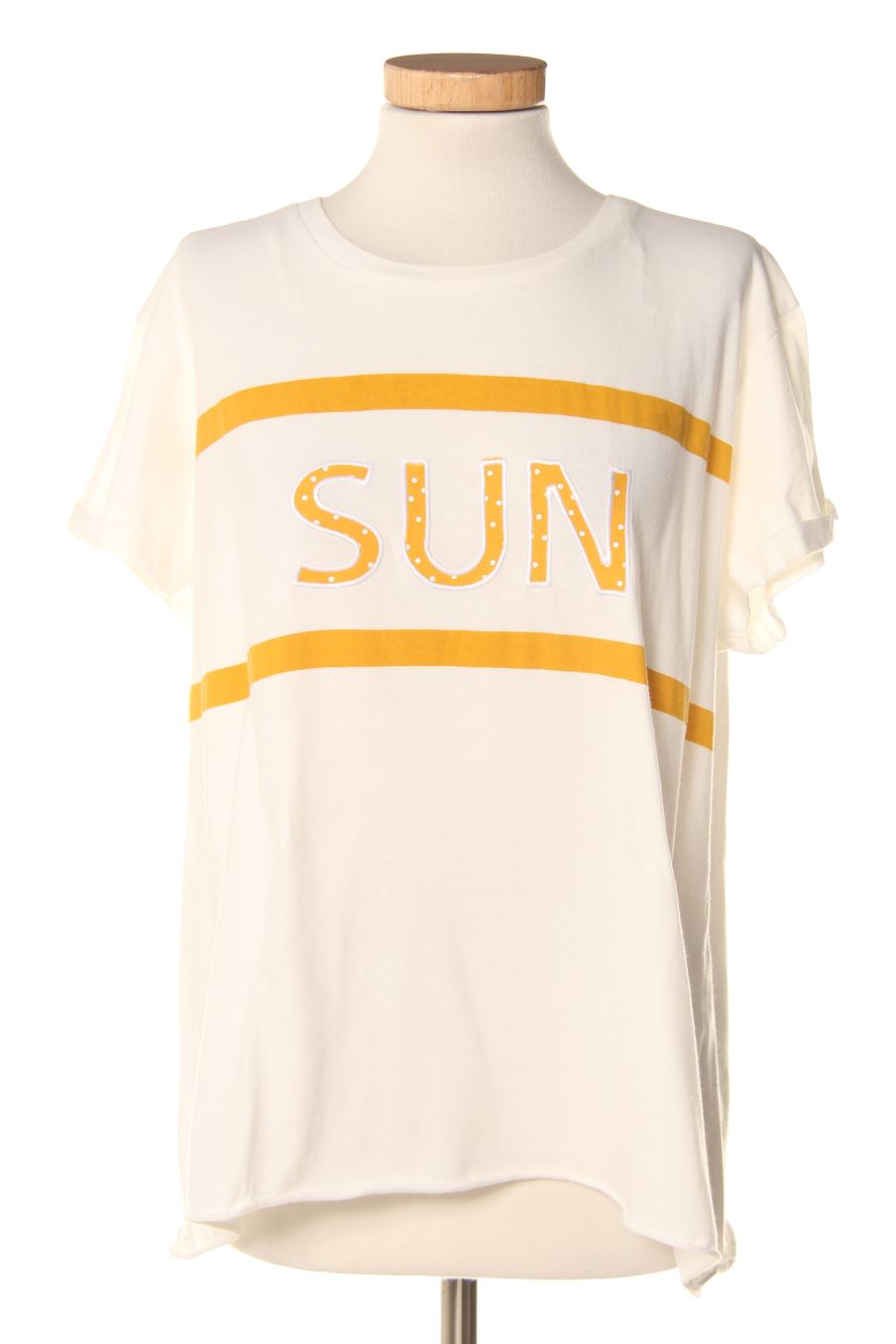 T-shirt Amichi de la taille XL, de couleur blanc