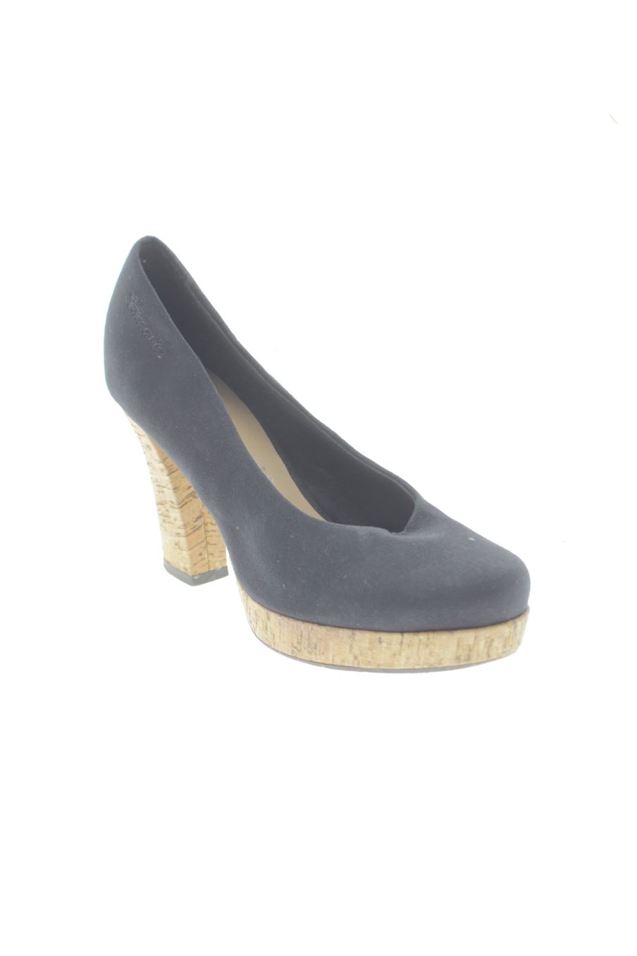 Zapatos de tacon de Tamaris de la talla 37, de color negro de