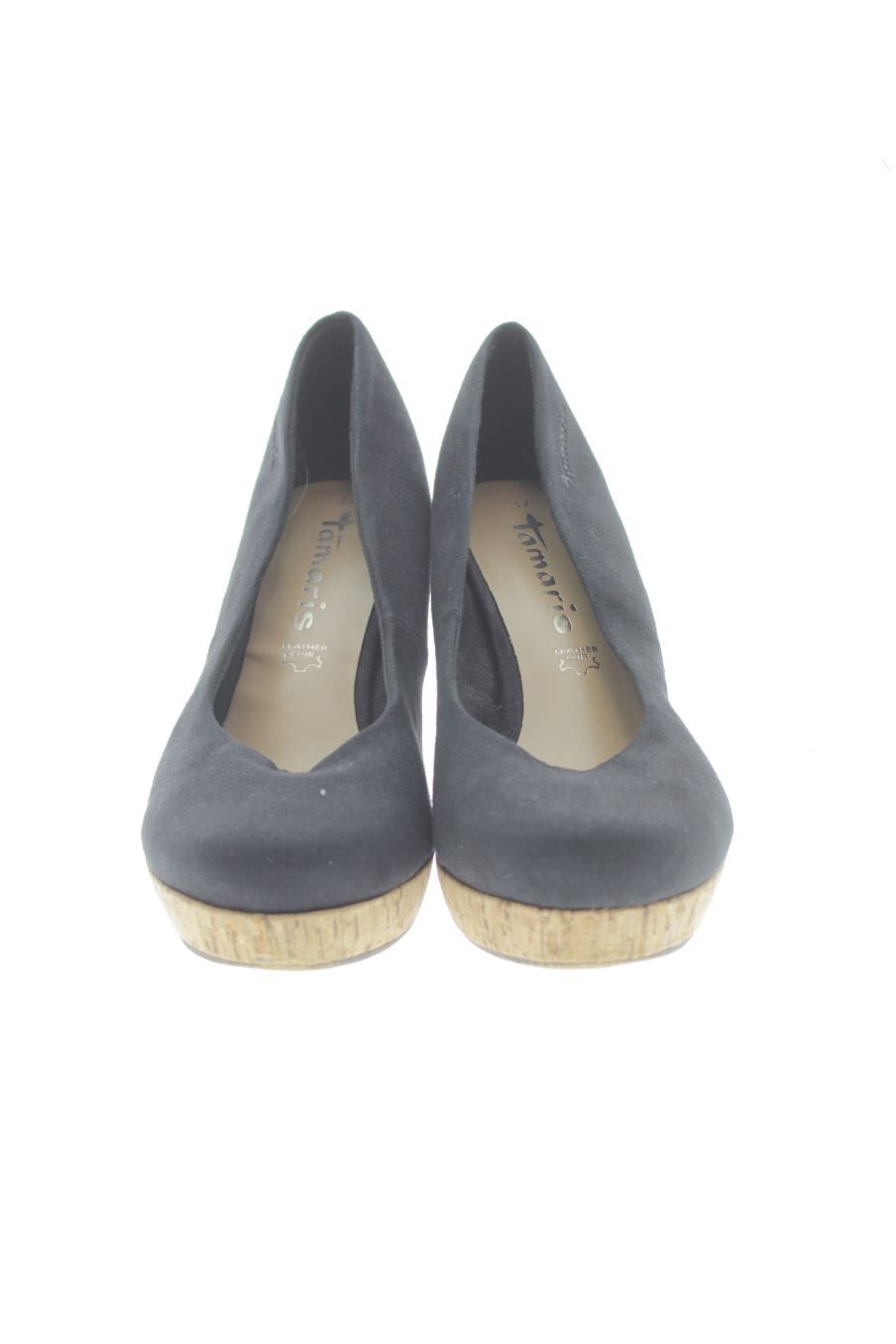 Zapatos de tacon de Tamaris de la talla 37, de color negro de